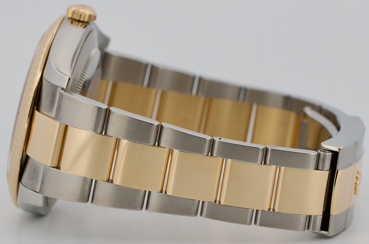 2024 PAPERS Rolex DateJust 41 CHAMPAGNE 18K Gold Steel OYSTER 41mm 126333 BOX