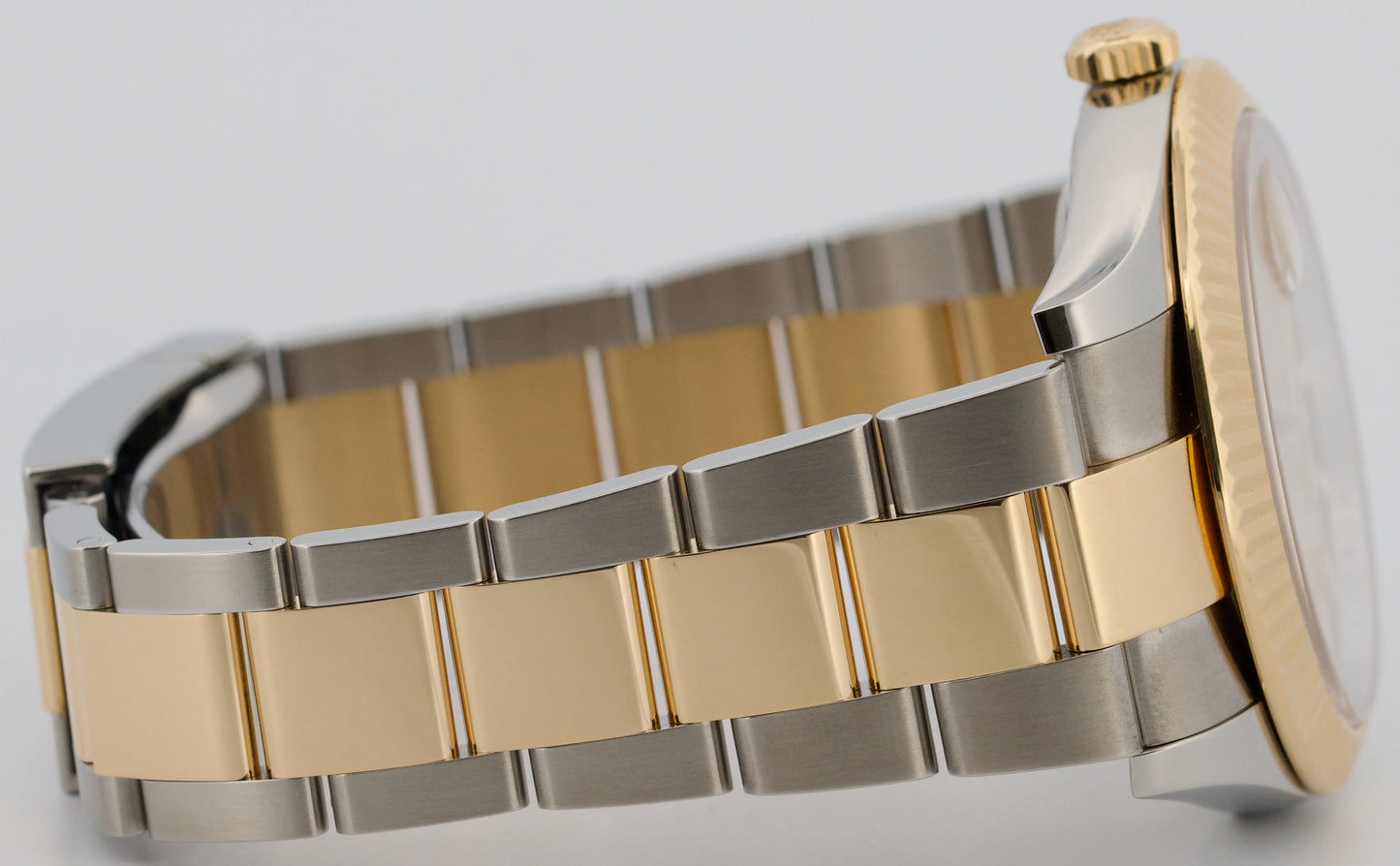 2024 PAPERS Rolex DateJust 41 CHAMPAGNE 18K Gold Steel OYSTER 41mm 126333 BOX