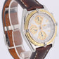 Breitling Chronomat Chronograph Two-Tone 18k Steel White 39mm D13050.1 Watch