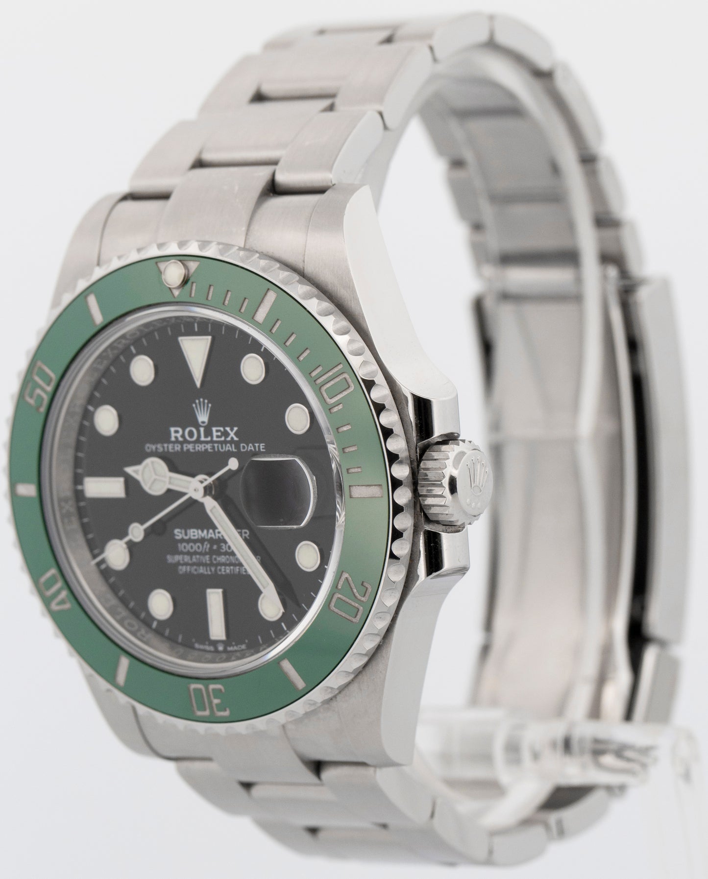 2022 PAPERS Rolex Submariner Date KERMIT Steel 41mm 126610 LV Watch BOX