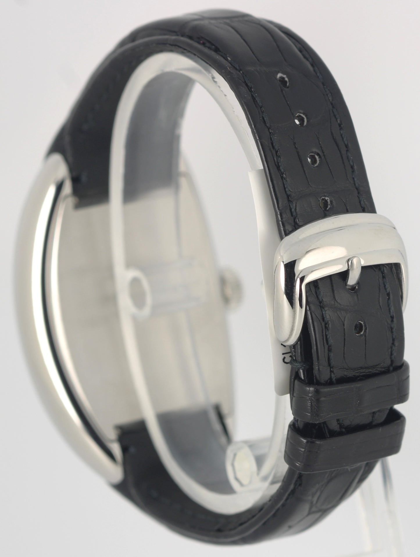 Franck Muller Conquistador Cintree Curvex Stainless Silver 35mm 8005 SC Watch