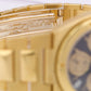 IWC Ingenieur Chronograph Black 18K Yellow Gold Quartz Date IW3733 30mm Watch