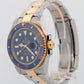 2020 NEW PAPERS Rolex Submariner Date BLUE Two-Tone 40mm 116613 LB Watch BOX