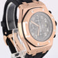 Audemars Piguet Royal Oak Offshore 18k Rose Gold Slate 42mm 25940OK Rubber Watch