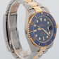 2020 NEW PAPERS Rolex Submariner Date BLUE Two-Tone 40mm 116613 LB Watch BOX