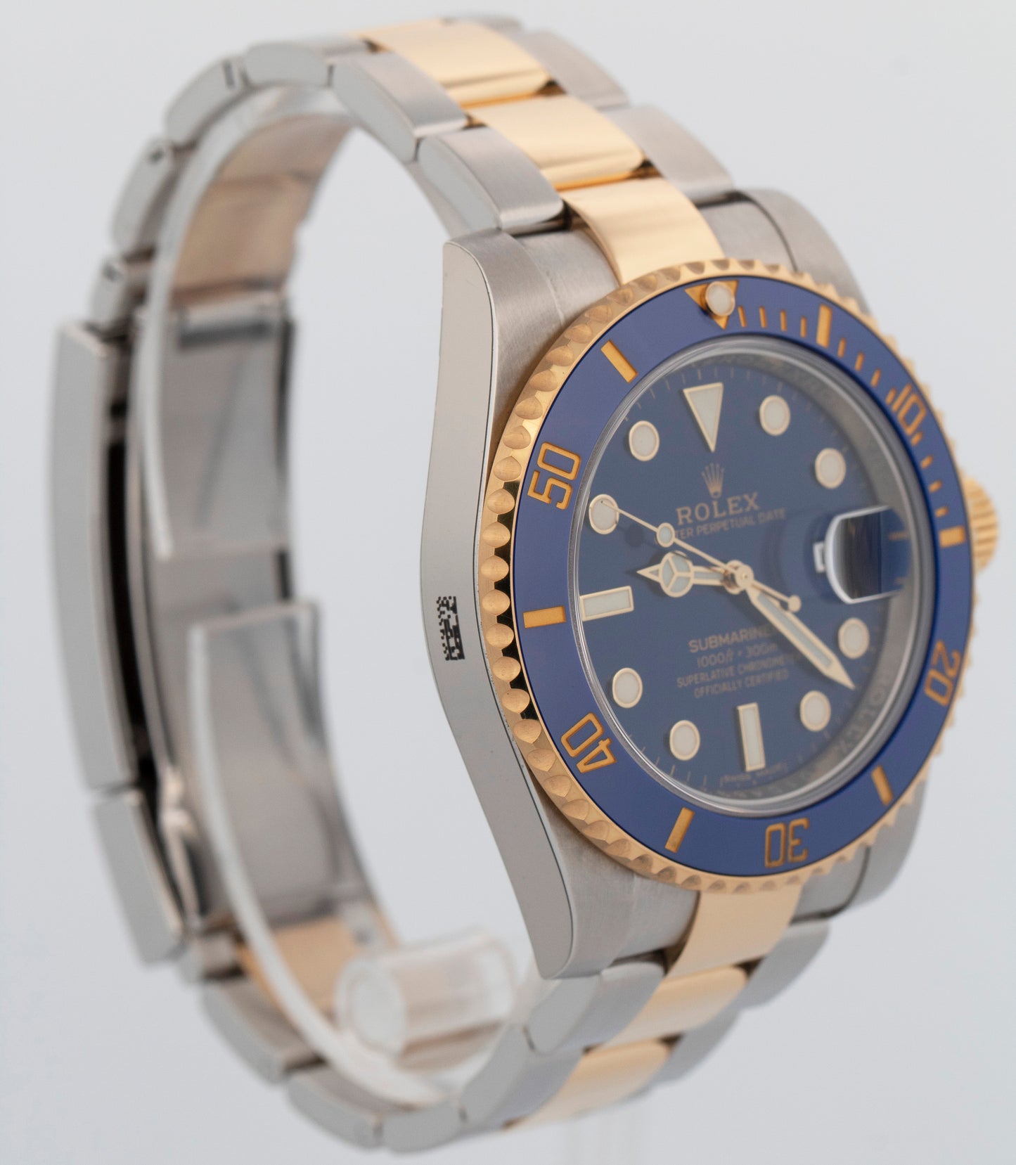 2020 NEW PAPERS Rolex Submariner Date BLUE Two-Tone 40mm 116613 LB Watch BOX