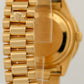 VINTAGE Rolex Day-Date President CHAMPAGNE DIAMOND 36mm 18K Gold Watch 18038