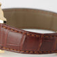 Rolex DateJust 18k Yellow Gold Blue Black Concentric Arabic 36mm 116138 Watch