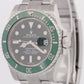MINT PAPERS Rolex Submariner Date HULK Green Stainless Steel 40mm 116610 LV BOX