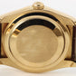 Rolex DateJust 18k Yellow Gold Blue Black Concentric Arabic 36mm 116138 Watch
