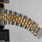 Rolex DateJust Midsize DIAMOND CHAMPAGNE Two-Tone Gold Steel 31mm 68273 Watch