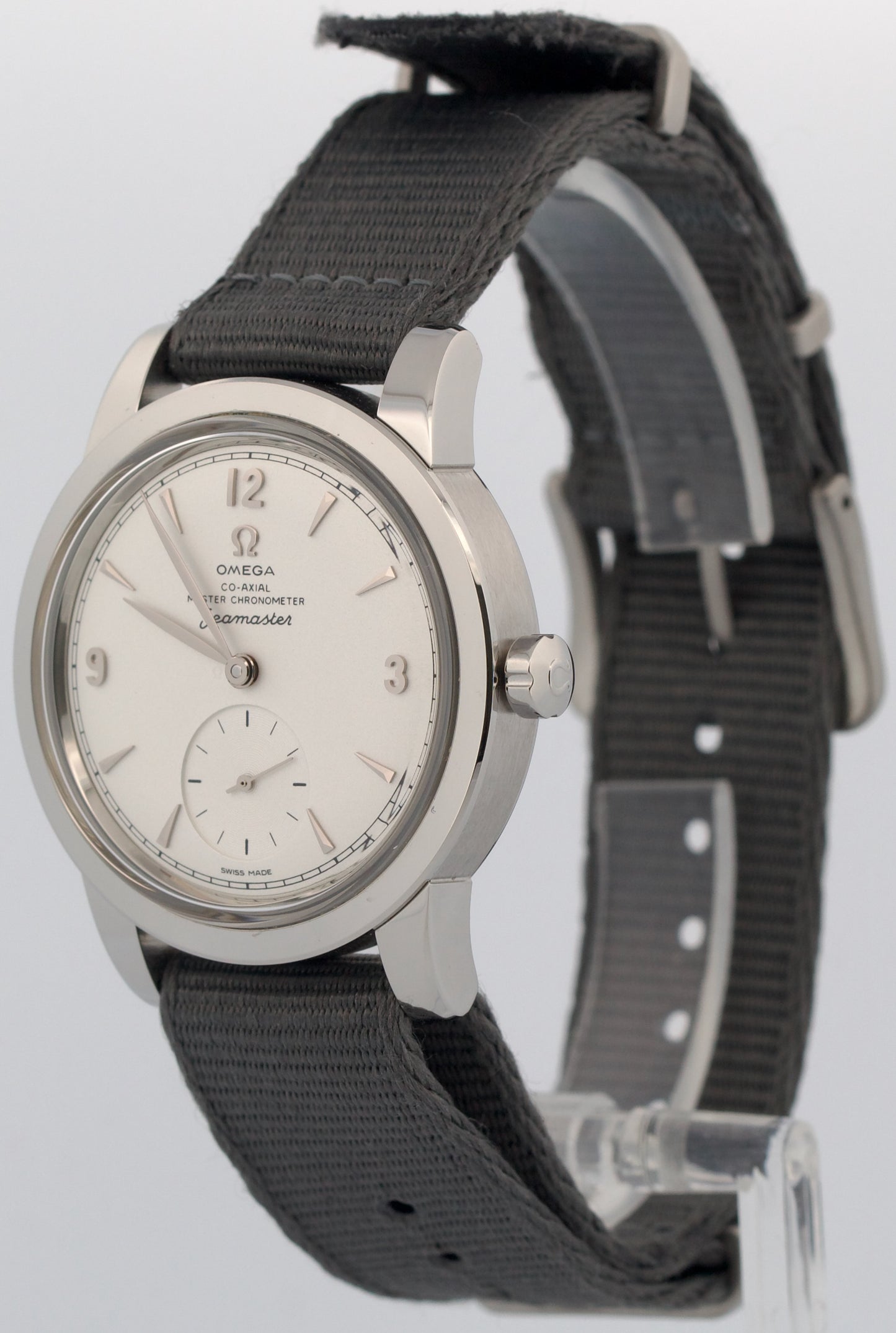 Omega Seamaster 1948 Silver SPLIT SECONDS 38mm 511.12.38.20.02.001 Watch BOX