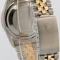 1991 Rolex DateJust 36mm BLACK DIAMOND Two-Tone 18K Gold Steel JUBILEE 16233