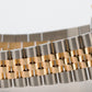 1991 Rolex DateJust 36mm BLACK DIAMOND Two-Tone 18K Gold Steel JUBILEE 16233