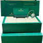 NEW JULY 2025 PAPERS Rolex DateJust 41 WHITE 18K Fluted JUBILEE 41mm 126334 BOX