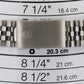 Rolex DateJust FACTORY PATINA SILVER DIAMOND 36mm 18K Gold JUBILEE Steel 16234