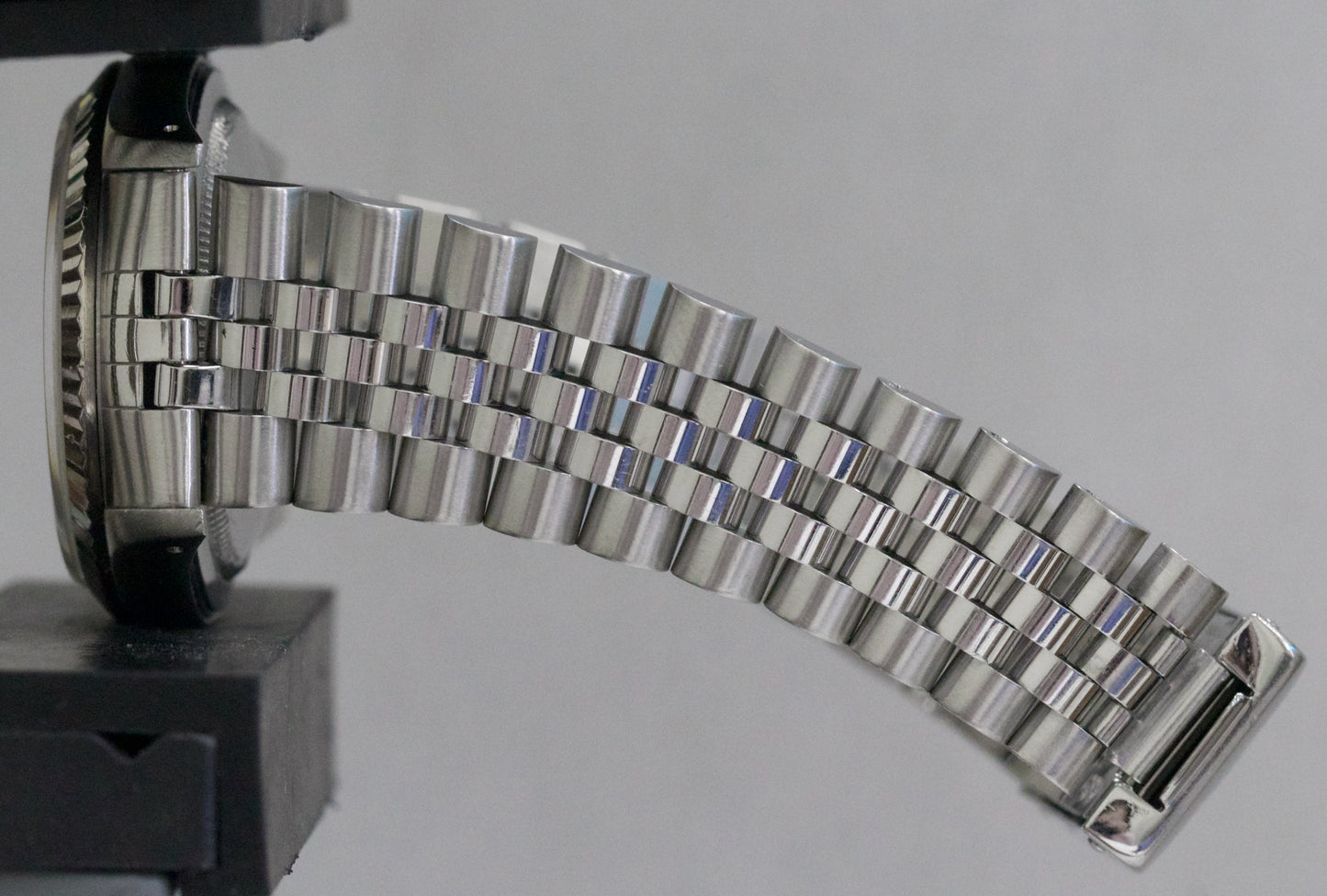 Rolex DateJust FACTORY PATINA SILVER DIAMOND 36mm 18K Gold JUBILEE Steel 16234