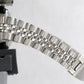 Rolex DateJust SILVER DIAMOND BEZEL 18K Stainless Steel JUBILEE 79174 Watch