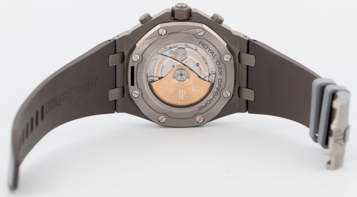 PAPERS Audemars Piguet Royal Oak GHOST Titanium 42mm 26470IO.OO.A006CA.01 BOX