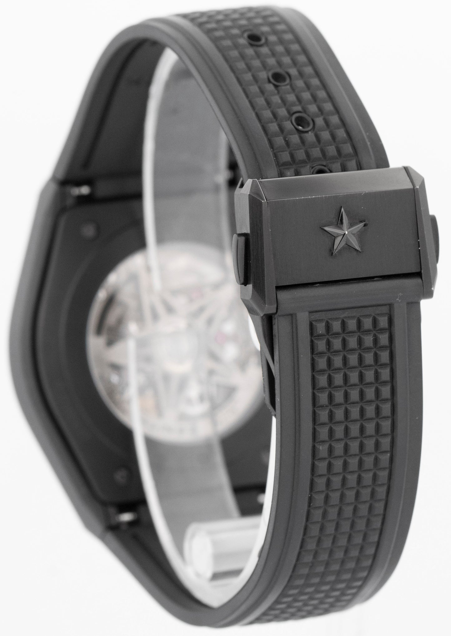 MINT Zenith Defy Classic Black Ceramic Skeleton 41mm Watch 49.9000.670/77.R782