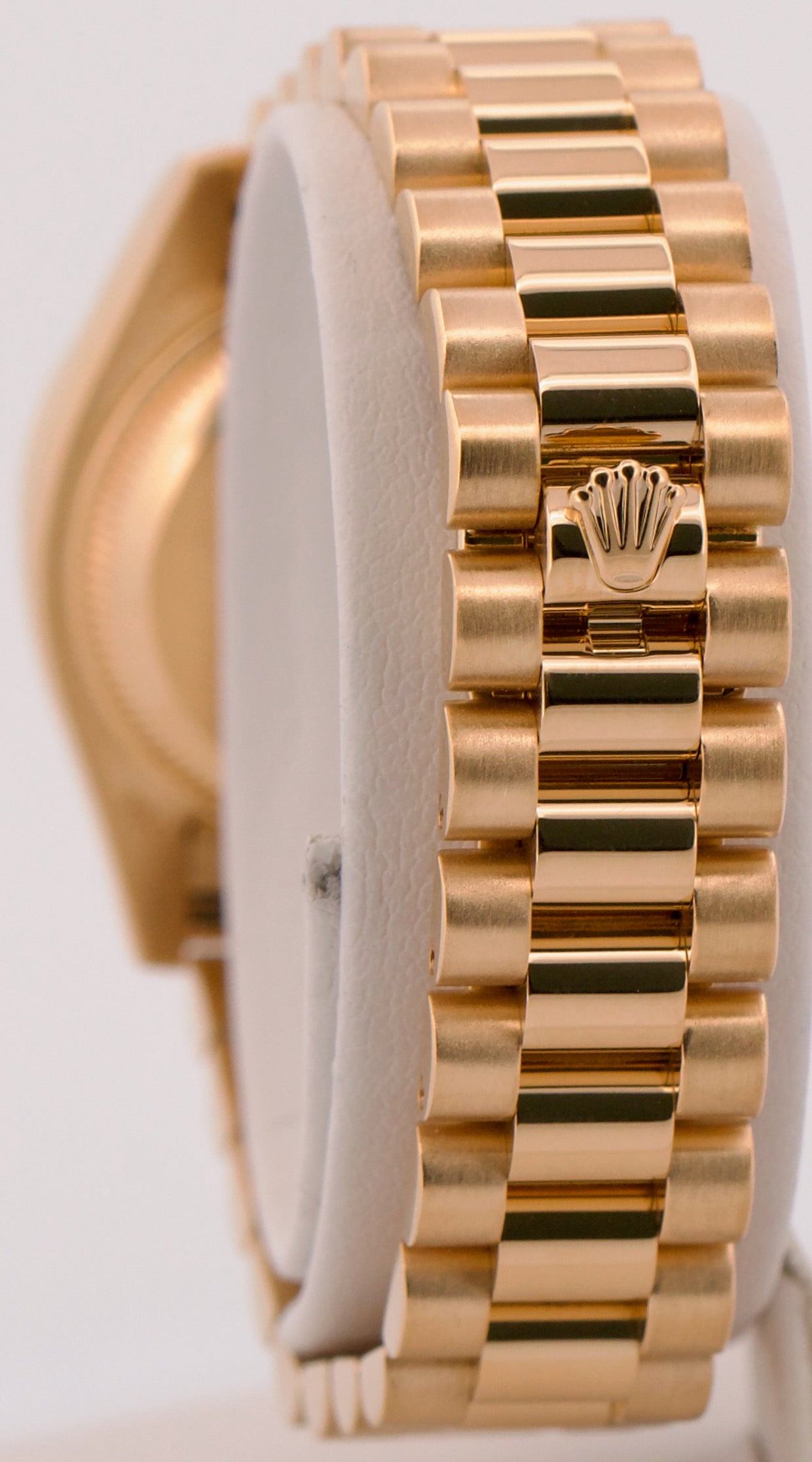 Rolex DateJust President FACTORY SILVERED DIAMOND 26mm 18K Yellow Gold 179138