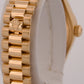 Rolex DateJust President FACTORY SILVERED DIAMOND 26mm 18K Yellow Gold 179138