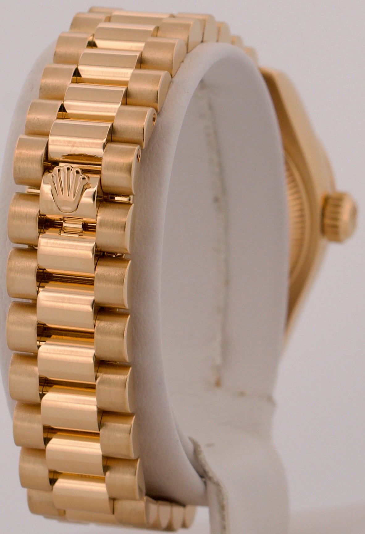 Rolex DateJust President FACTORY SILVERED DIAMOND 26mm 18K Yellow Gold 179138