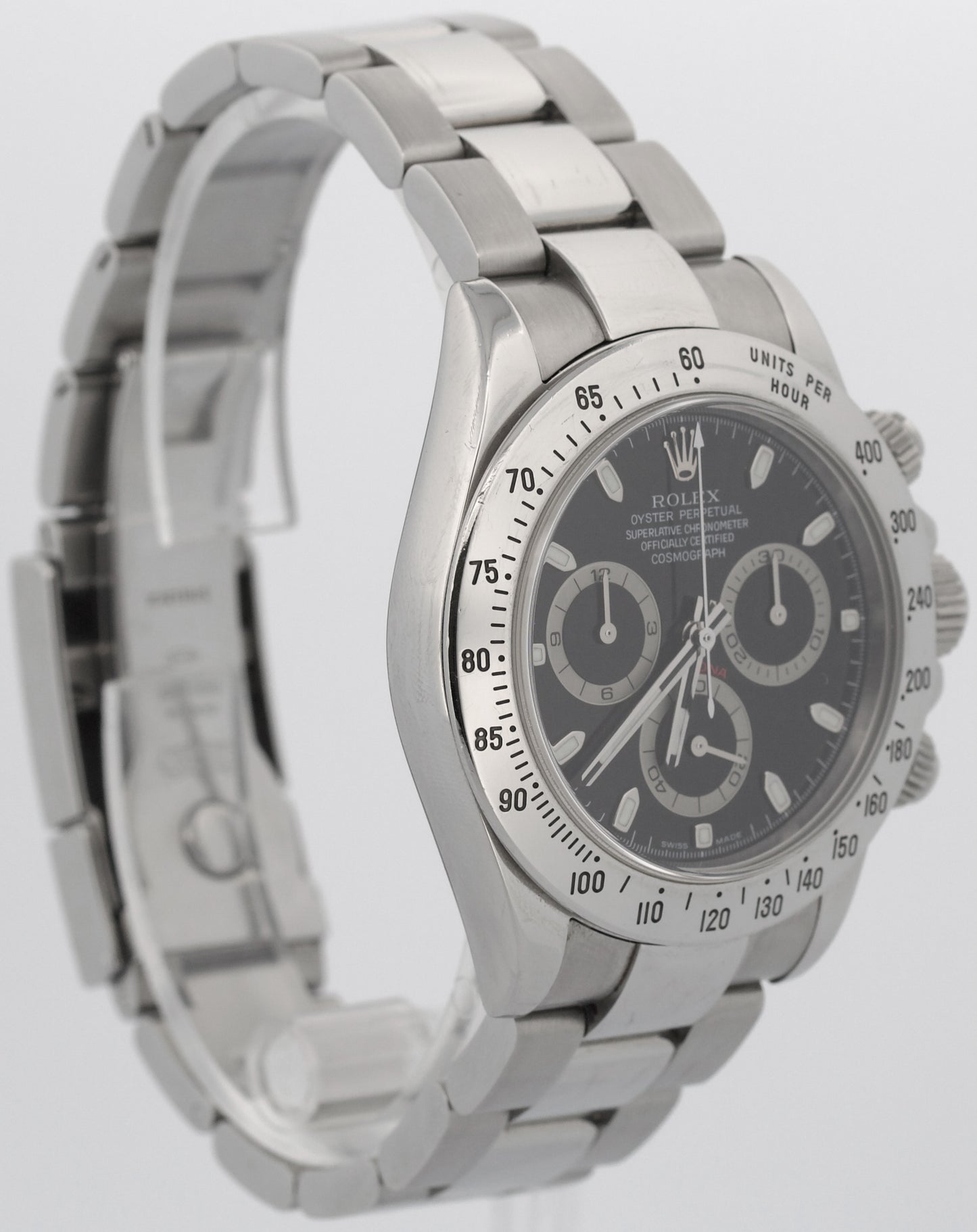 2020 RSC Rolex Daytona Cosmograph BLACK Stainless Steel 40mm Watch 116520 BOX