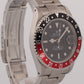 Rolex GMT-Master II COKE Red Black Stainless Steel 16710 40mm OYSTER Date Watch