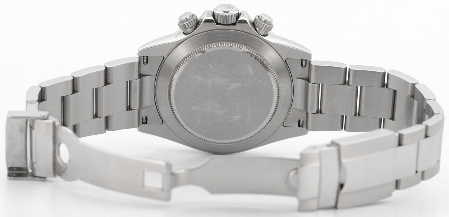 2020 RSC Rolex Daytona Cosmograph BLACK Stainless Steel 40mm Watch 116520 BOX