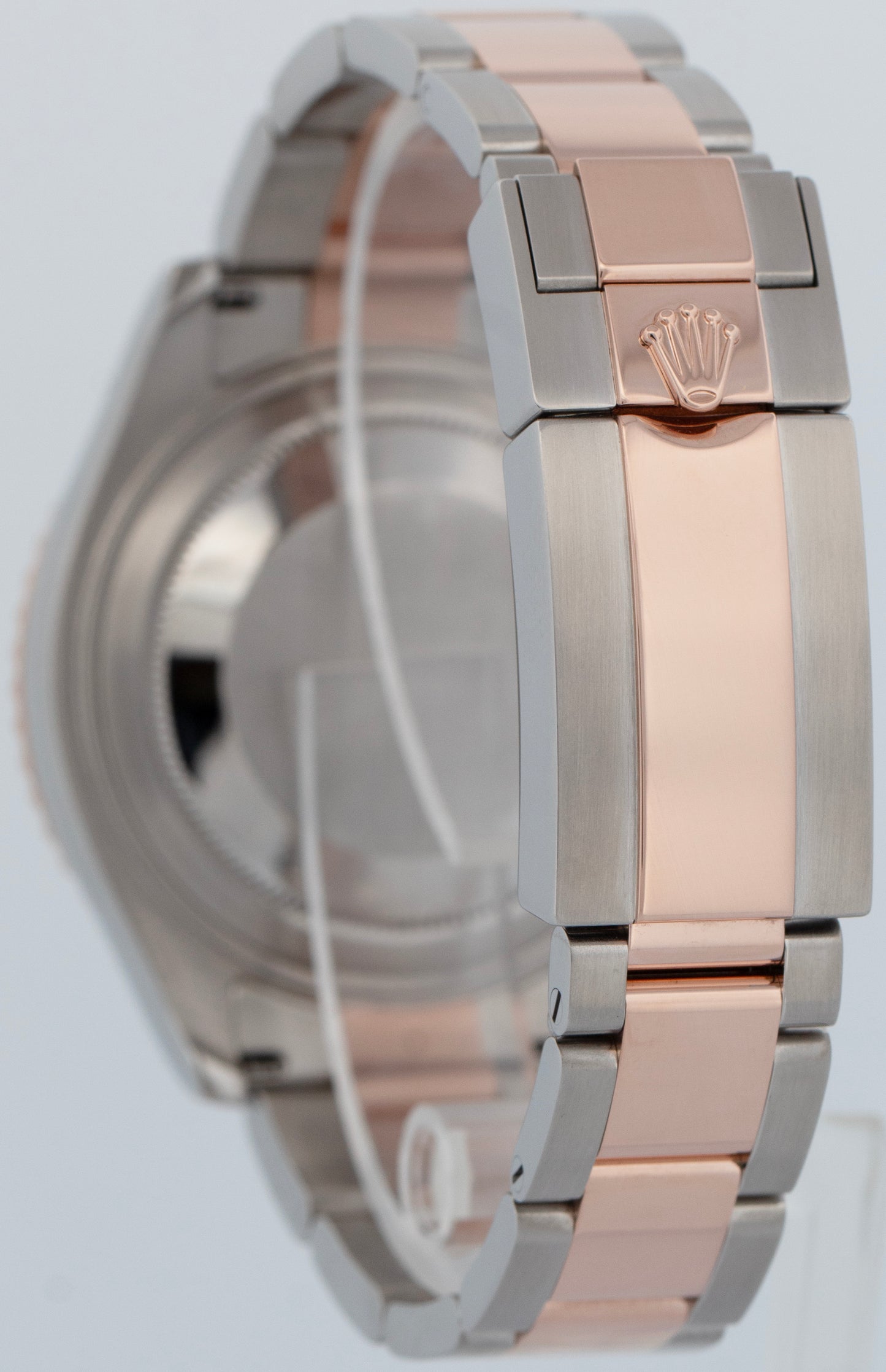 MINT 2023 Rolex Yacht-Master 37mm Two-Tone 18K Rose CHOCOLATE Brown Watch 268621