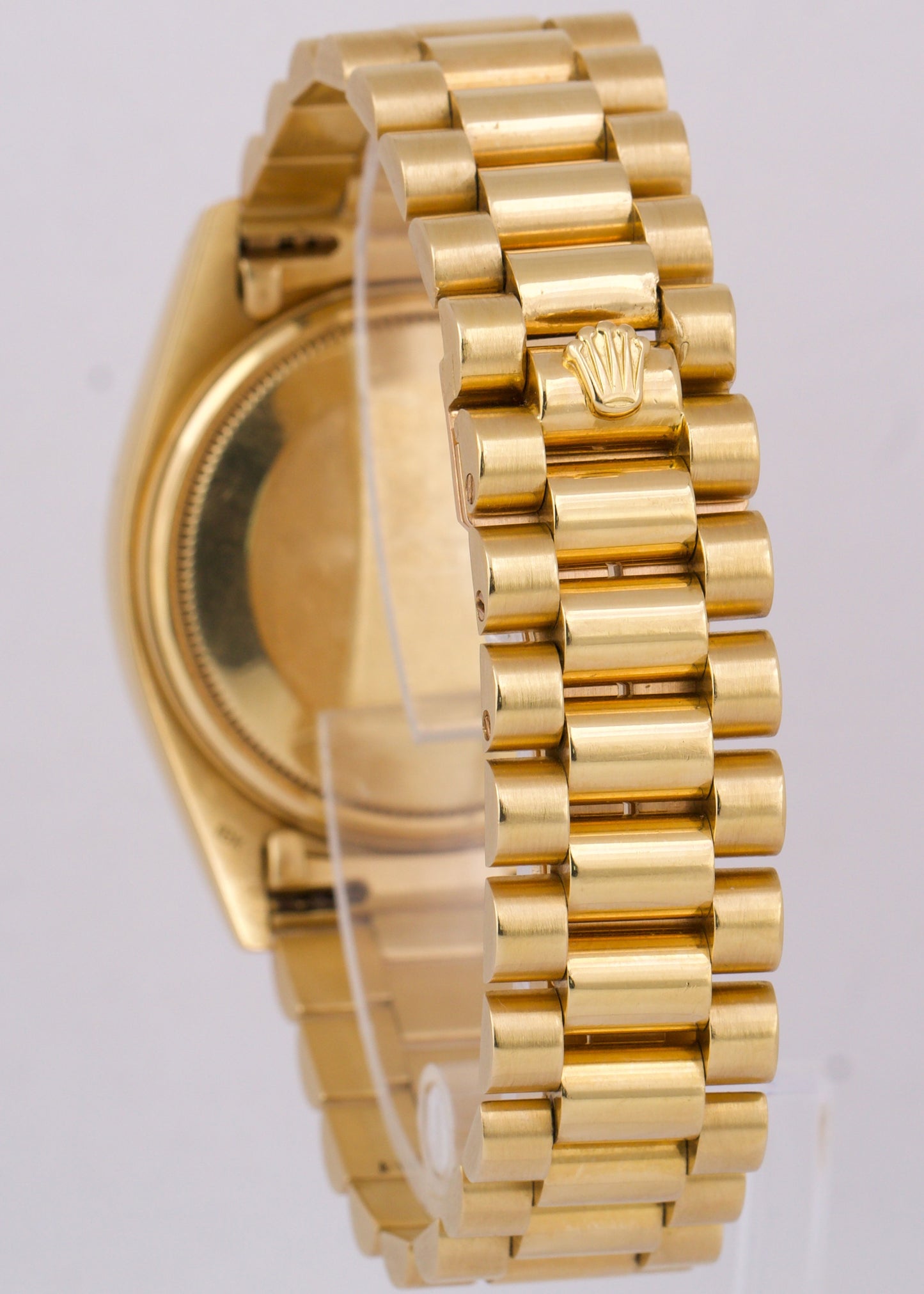 Rolex Day-Date President CHAMPAGNE 36mm 18K Yellow Gold Fluted Watch 18038
