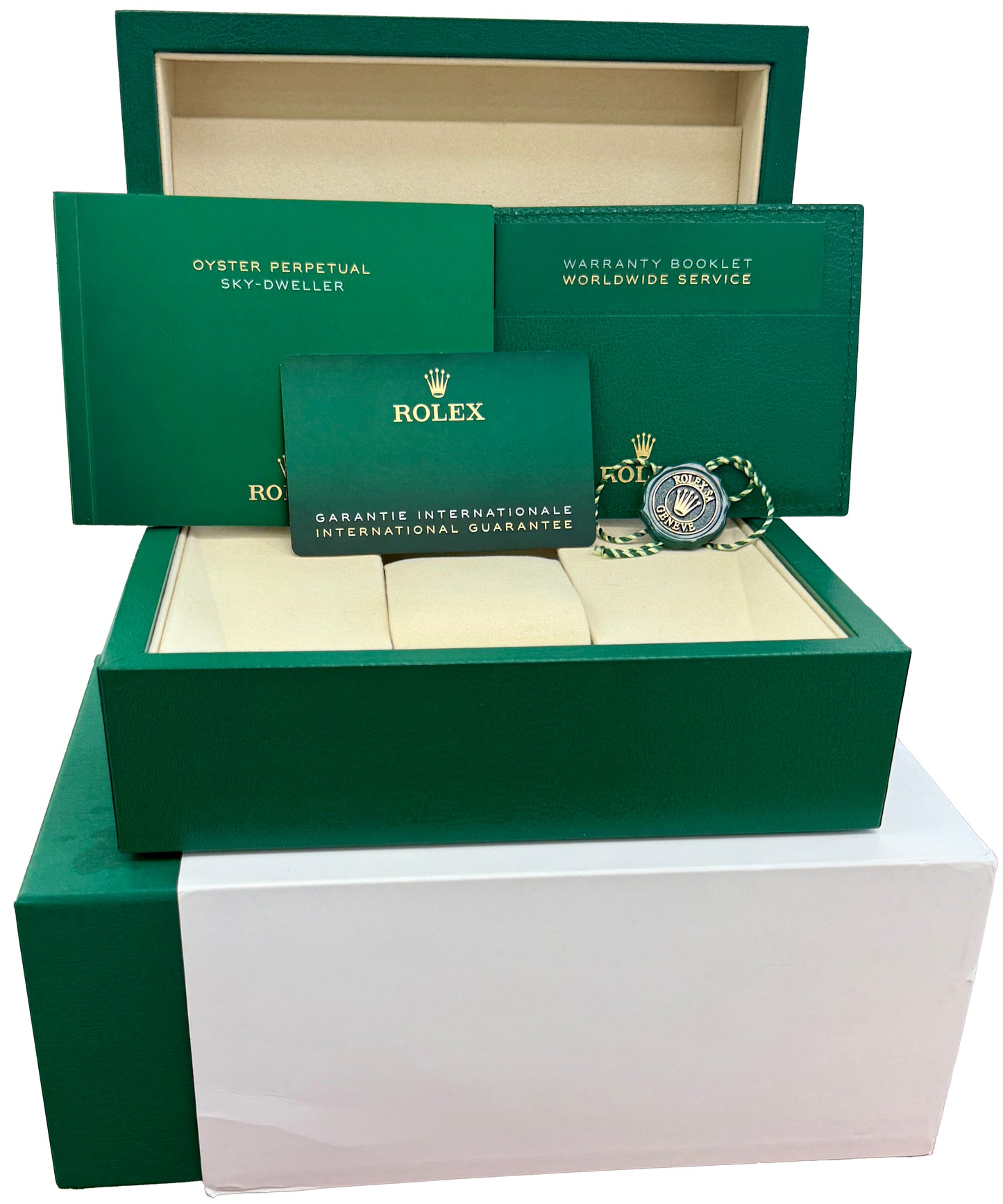 NEW 2025 PAPERS Rolex Sky-Dweller BLACK 42mm Oyster Steel Watch 336934 BOX
