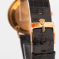 Rolex Cellini Champagne Bark 18K Yellow Gold Manual Leather 32mm Watch 3768