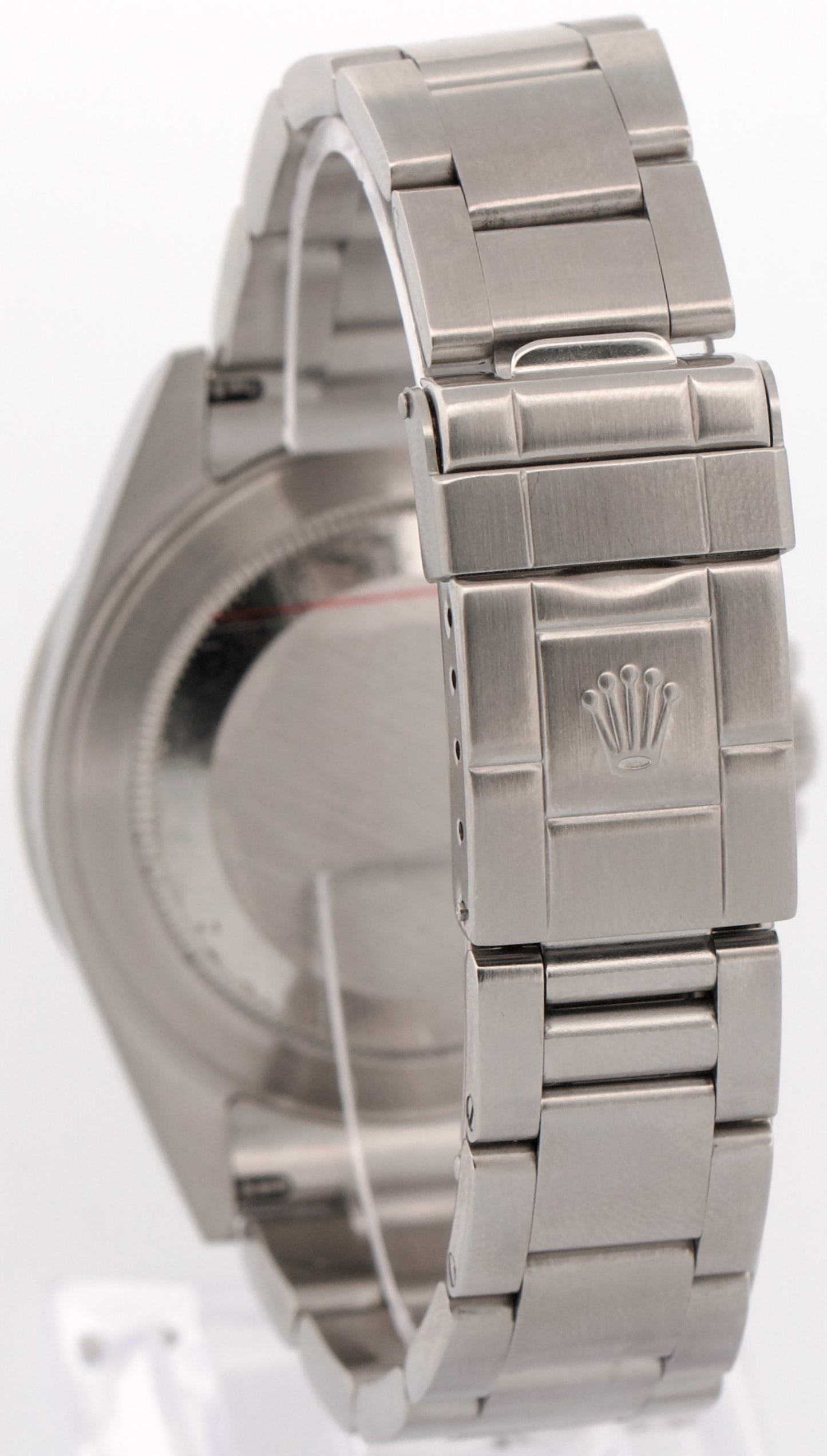 PAPERS Rolex Explorer II 40mm 3186 BLACK Red REHAUT Steel 16570 Watch BOX
