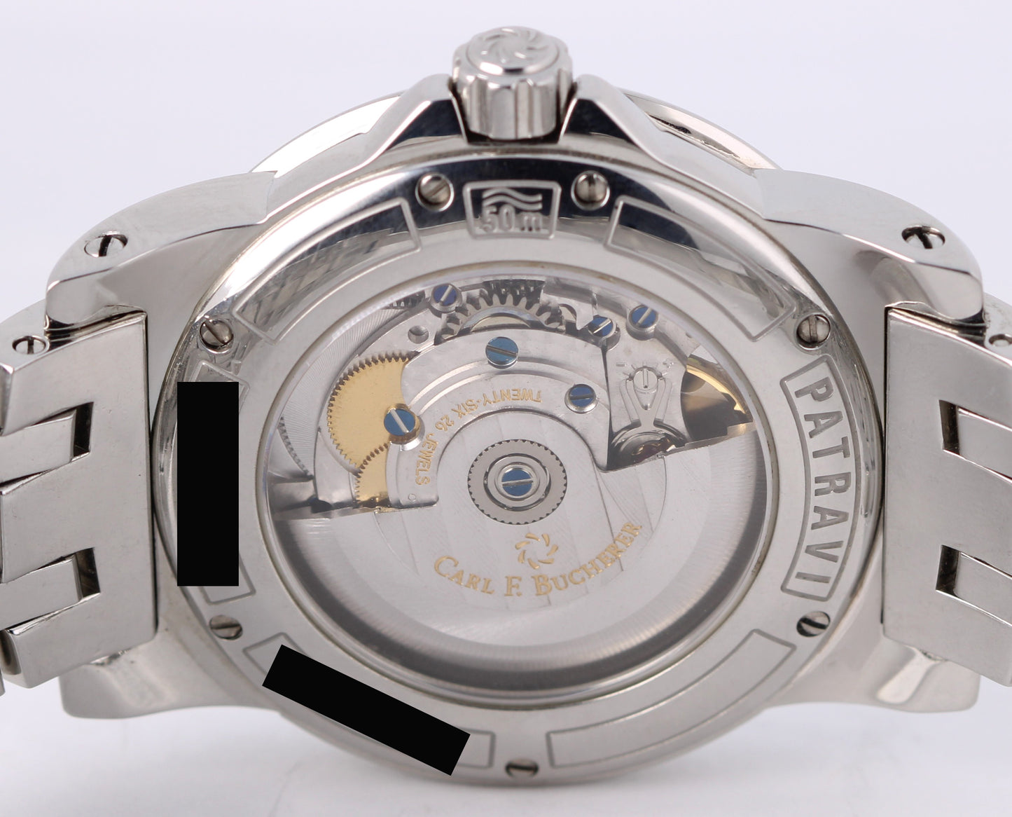 Carl F. Bucherer Patravi Stainless Steel Silver 38mm 10617.08A Automatic Watch