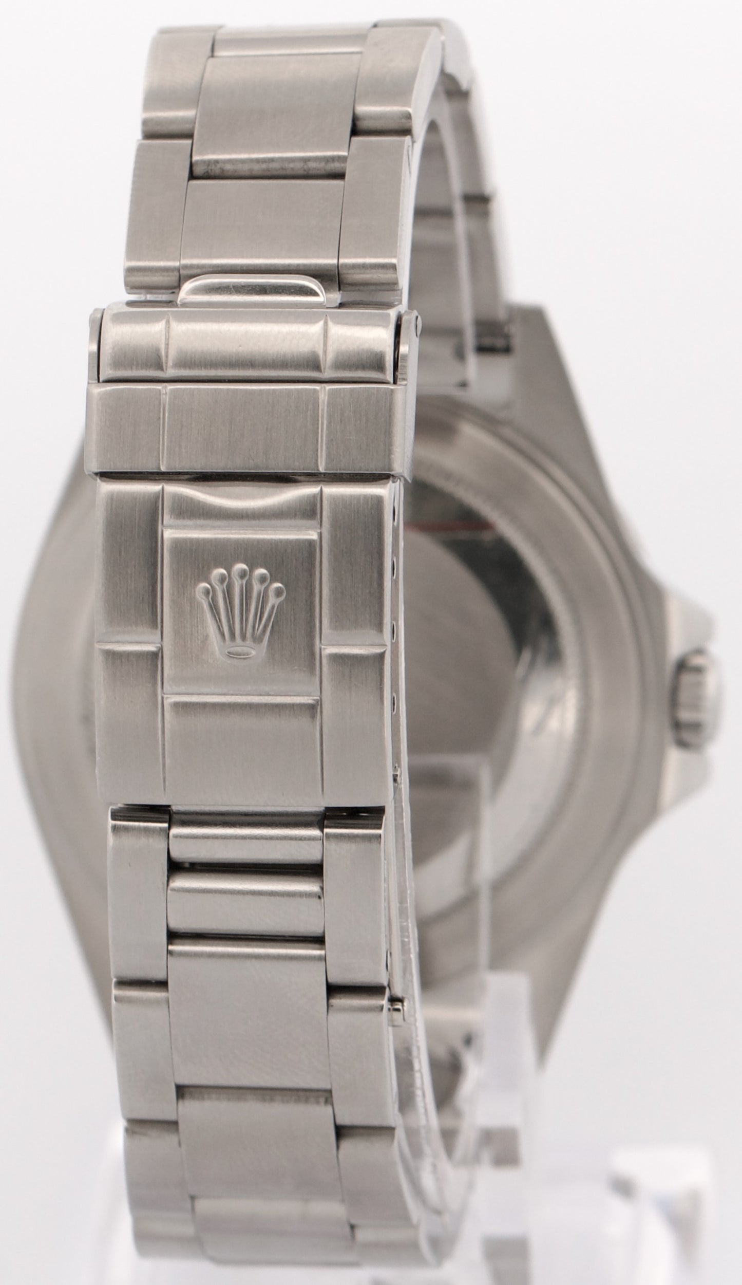 PAPERS Rolex Explorer II 40mm 3186 BLACK Red REHAUT Steel 16570 Watch BOX