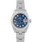 NOS STICKERED PAPERS Ladies Rolex DateJust 26mm SODALITE Dial Watch 79174 BOX