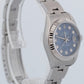 NOS STICKERED PAPERS Ladies Rolex DateJust 26mm SODALITE Dial Watch 79174 BOX