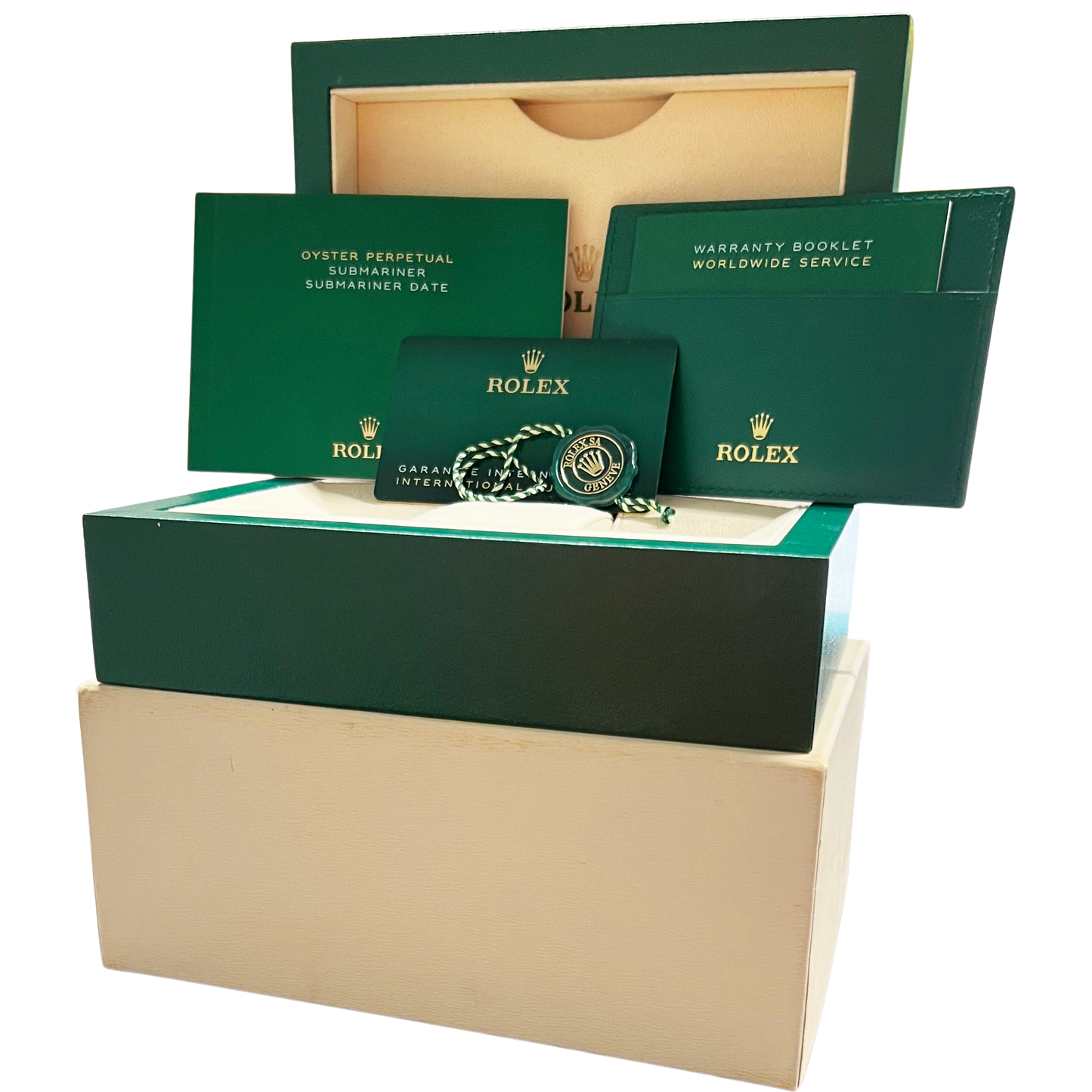 2021 PAPERS Rolex Submariner No-Date BLACK Steel 41mm 124060 LN Watch BOX