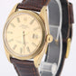 VINTAGE Rolex Oyster Perpetual Date 14K Yellow Gold Champagne 34mm 1503 Watch