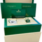 PAPERS Rolex Day-Date President 40mm GREEN OMBRE Yellow Gold 228238 Watch BOX