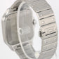 2024 PAPERS Cartier Santos Steel Blue Roman 47mmx39mm 4072 WSSA0071 Watch BOX