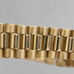 Rolex Day-Date President Blue DIAMOND 36mm Yellow Gold Fluted Watch 1803