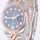2016 PAPERS Rolex Datejust Two-Tone Gold Black Jubilee DIAMOND 36mm 116231 BOX