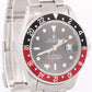 MINT PAPERS Rolex GMT-Master II COKE Red Black Steel RSC Oyster 40mm 16710 BOX