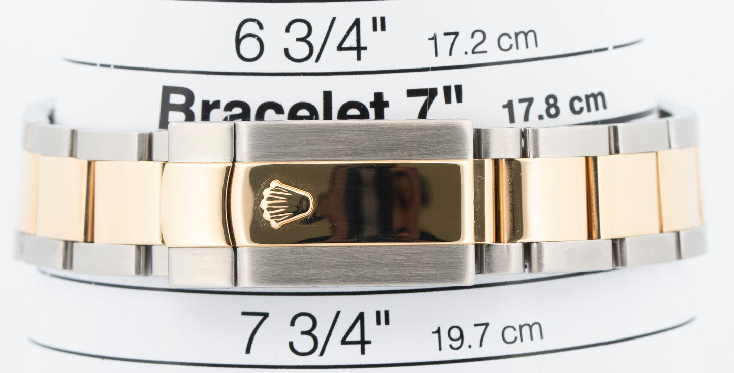 Rolex Datejust II WIMBLEDON Rhodium Roman 18K Gold Steel OYSTER 41mm 116333