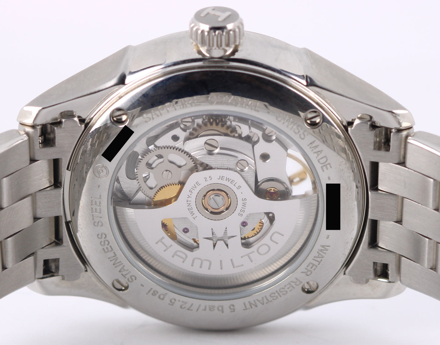 Hamilton Jazzmaster Viewmaster Skeleton Gent 40mm Steel  H425551 Watch BOX