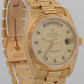 Rolex Day-Date President CHAMPAGNE DIAMOND SAPPHIRE STRING 36mm 18K Gold 18038