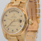 Rolex Day-Date President CHAMPAGNE DIAMOND SAPPHIRE STRING 36mm 18K Gold 18038